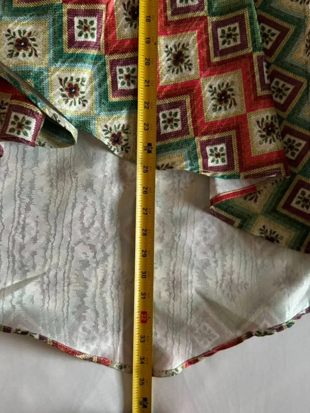 Autumn Adeigbo Soraya Woven Diamond Designer Skirt Size 0
